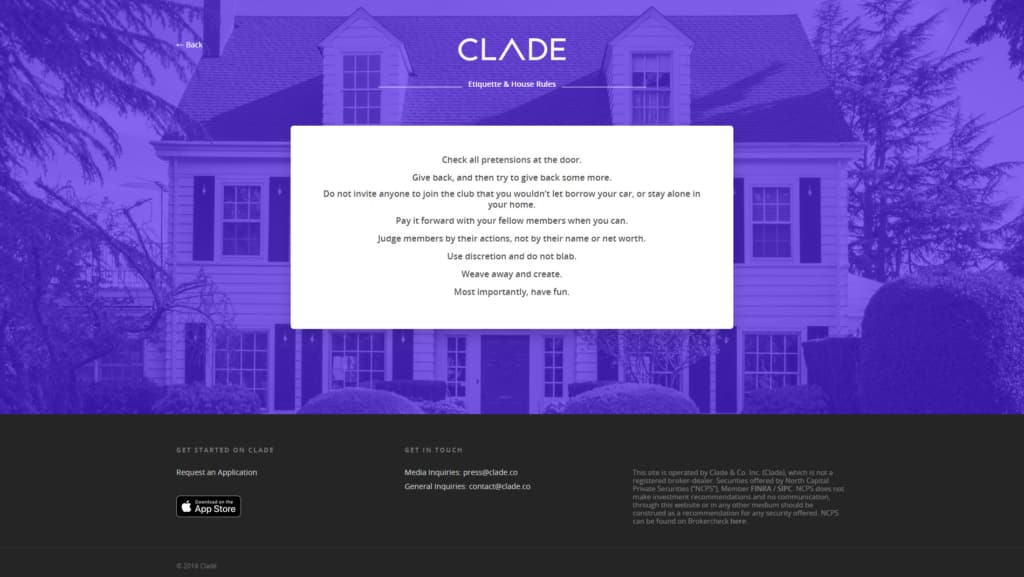 House rules screenshot (click to enlarge)