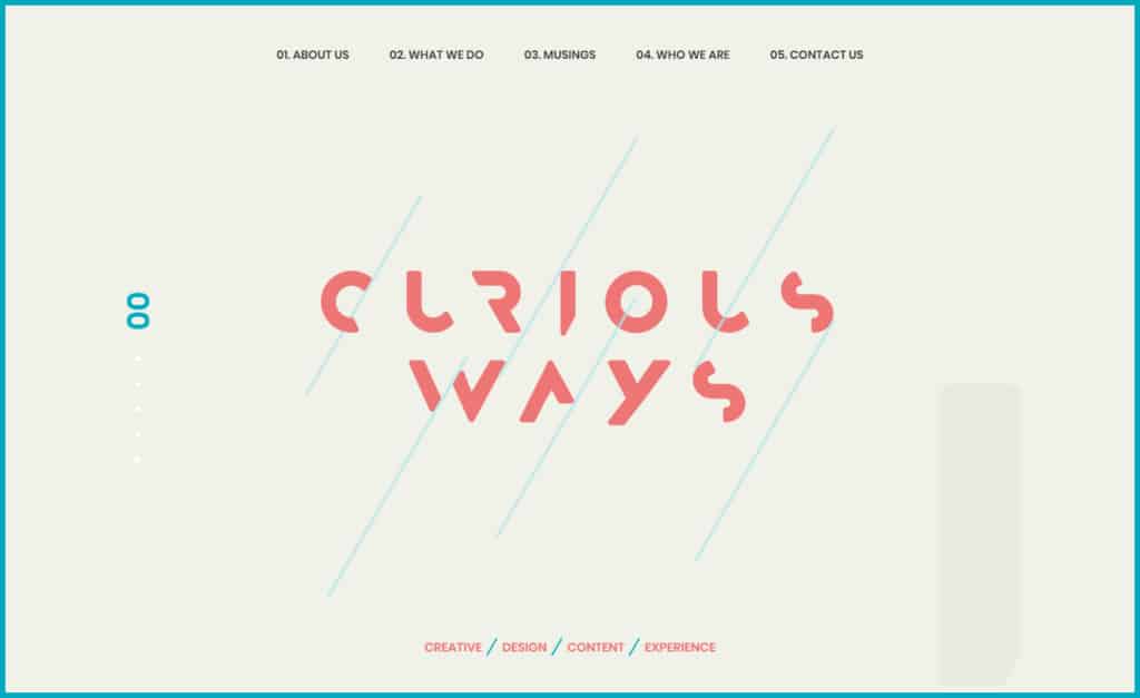 Homepage logo post-animation screenshot (click to enlarge)