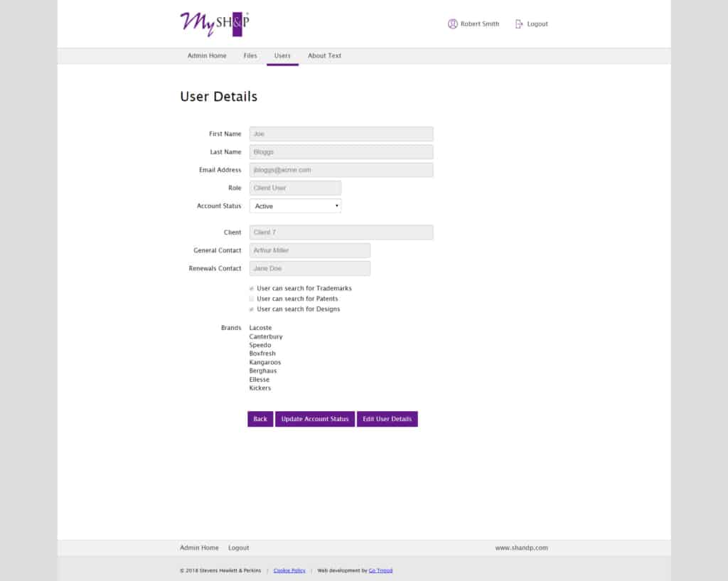 Admin screenshot (click to enlarge)