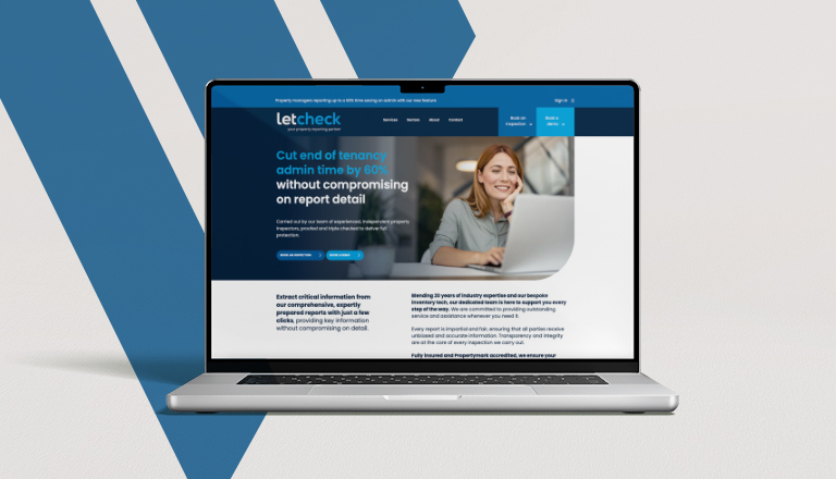 GT Letcheck home page desktop